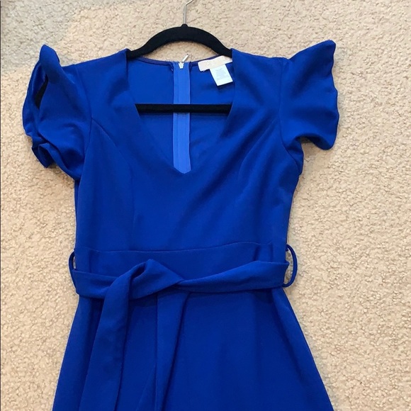 Royal Blue Formal Jumpsuit - Picture 2 of 4